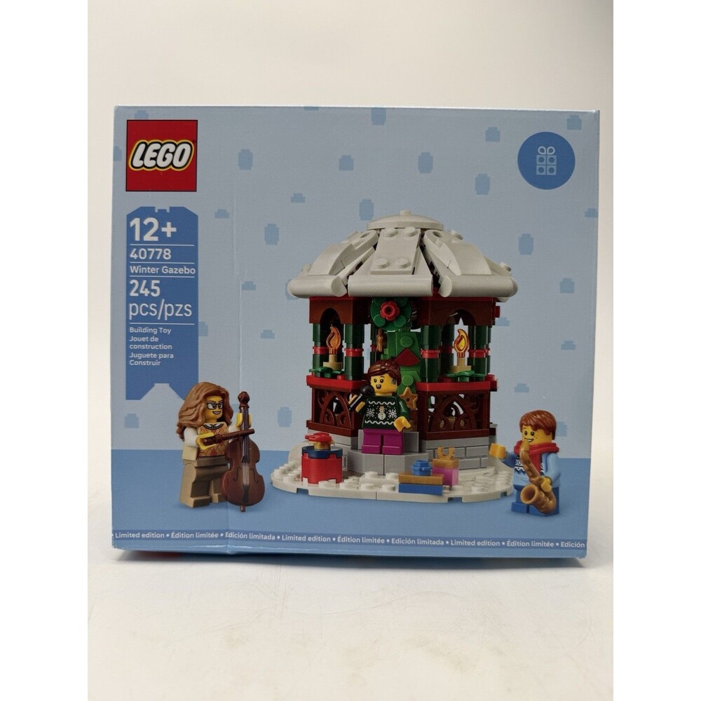 LEGO Winter Gazebo 40778 Christmas Village 2025 RETIRED Limited Edition Seasonal - Picture 5 of 9